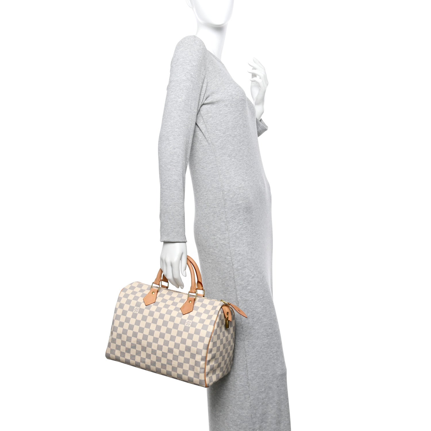 Louis Vuitton Damier Azur Speedy 30 2 of 10