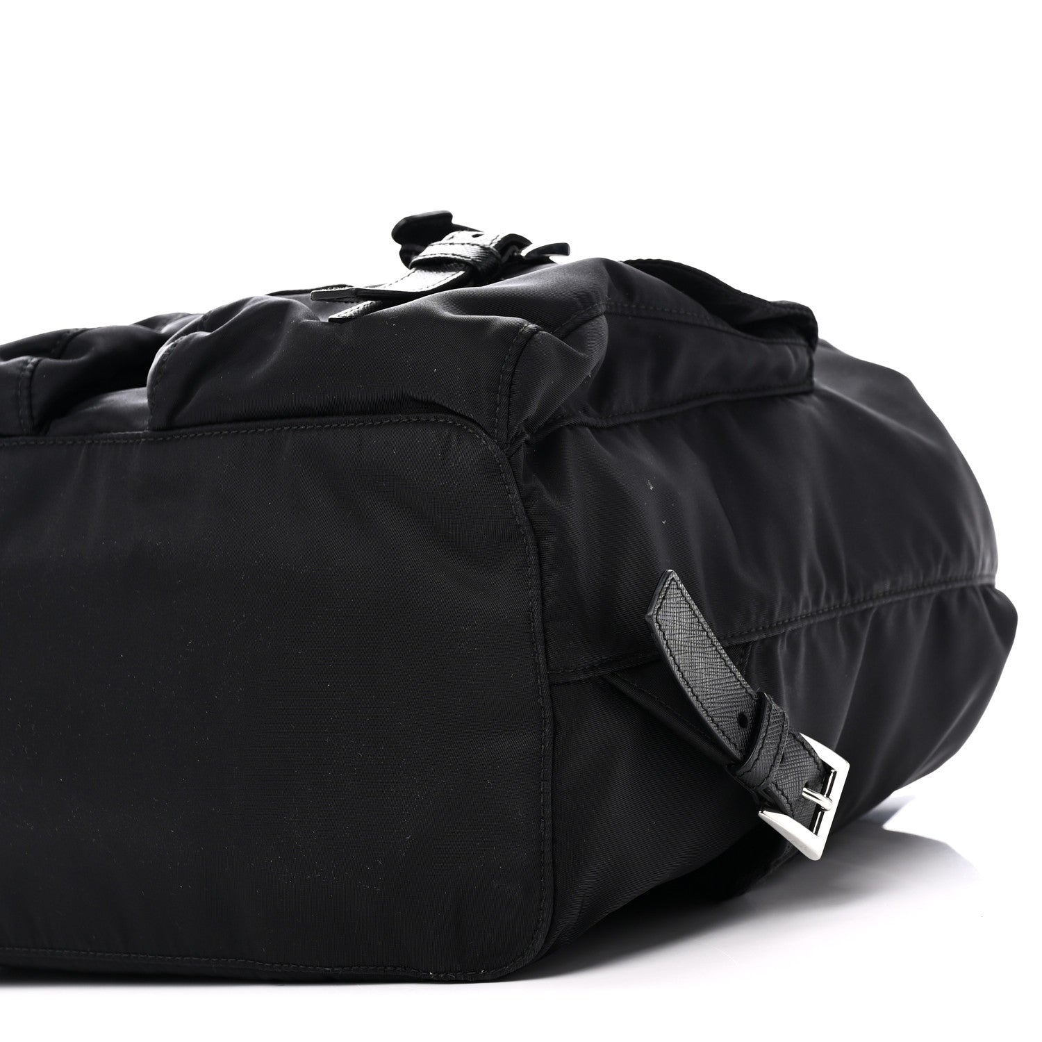 Prada Nylon Vela Medium Backpack Black 10 of 10