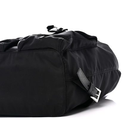 Prada Nylon Vela Medium Backpack Black 10 of 10