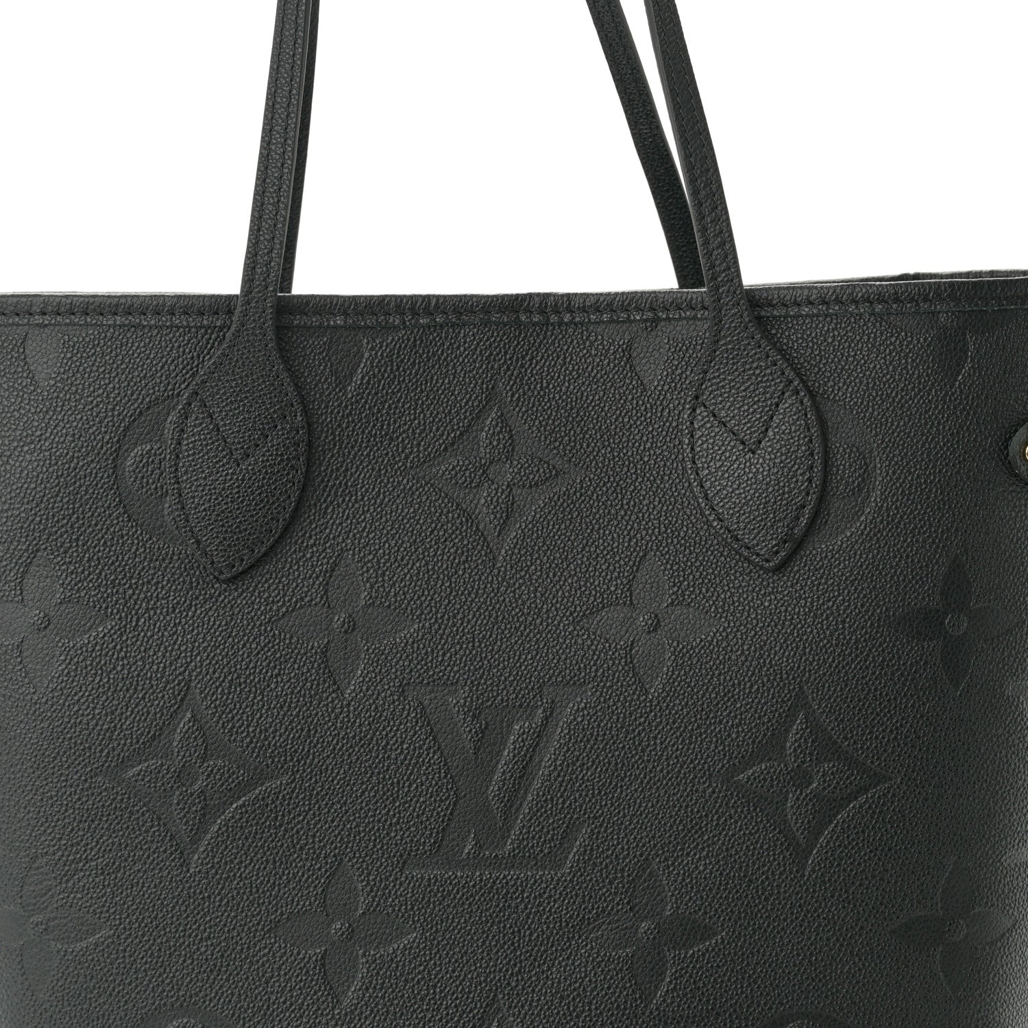 Louis Vuitton Empreinte Monogram Giant Neverfull MM Black 8 of 10
