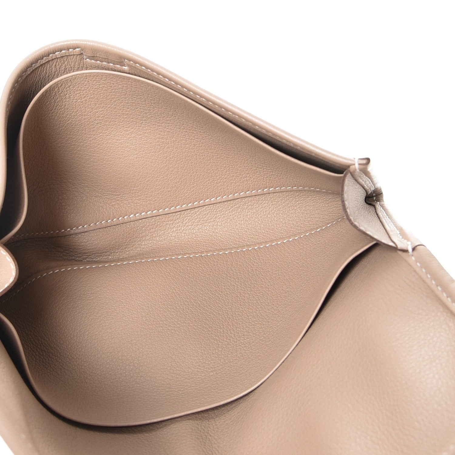 Hermes Swift Jige Duo Clutch Etoupe 7 of 11