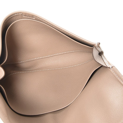 Hermes Swift Jige Duo Clutch Etoupe 7 of 11