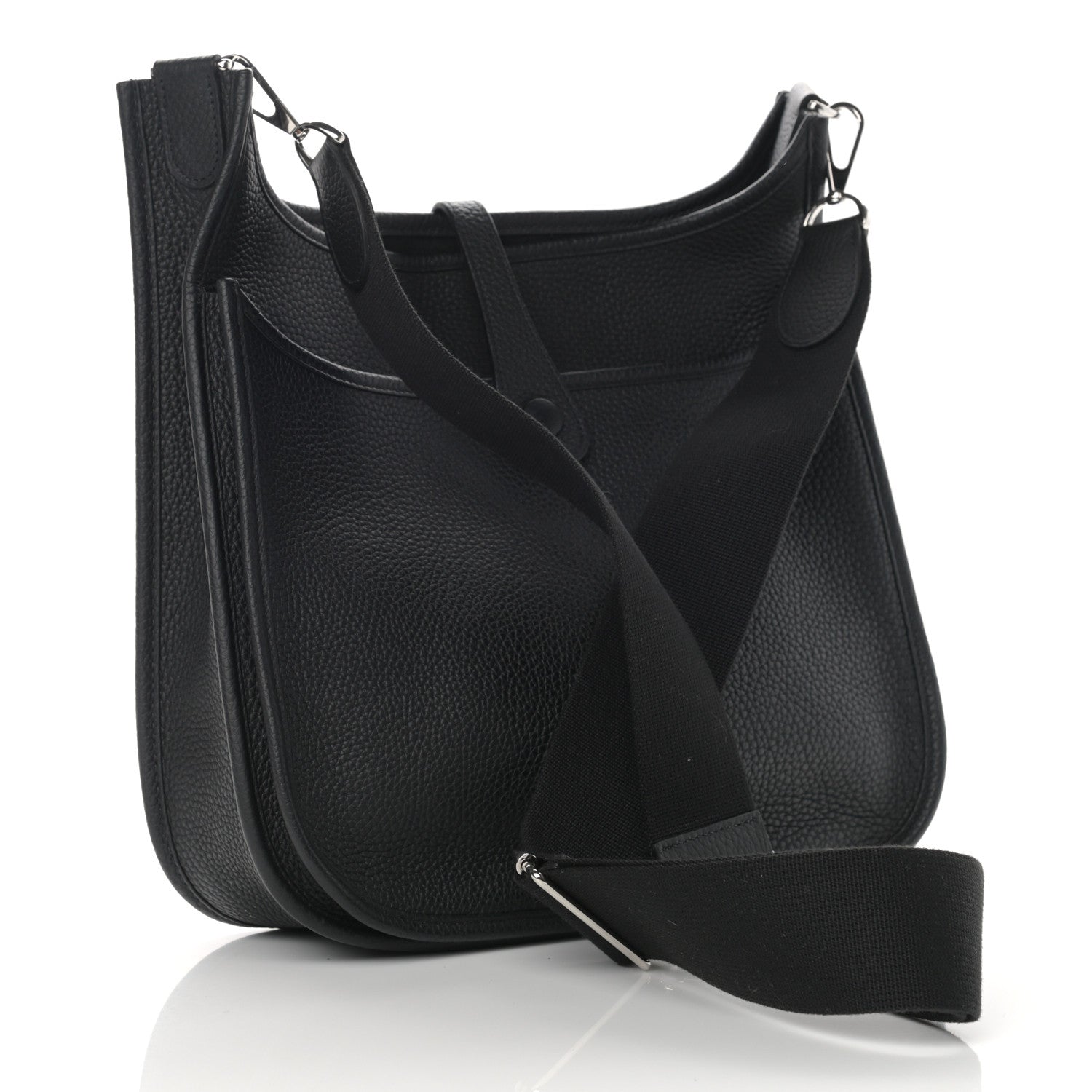 Hermes Taurillon Clemence Evelyne III PM Black 3 of 11