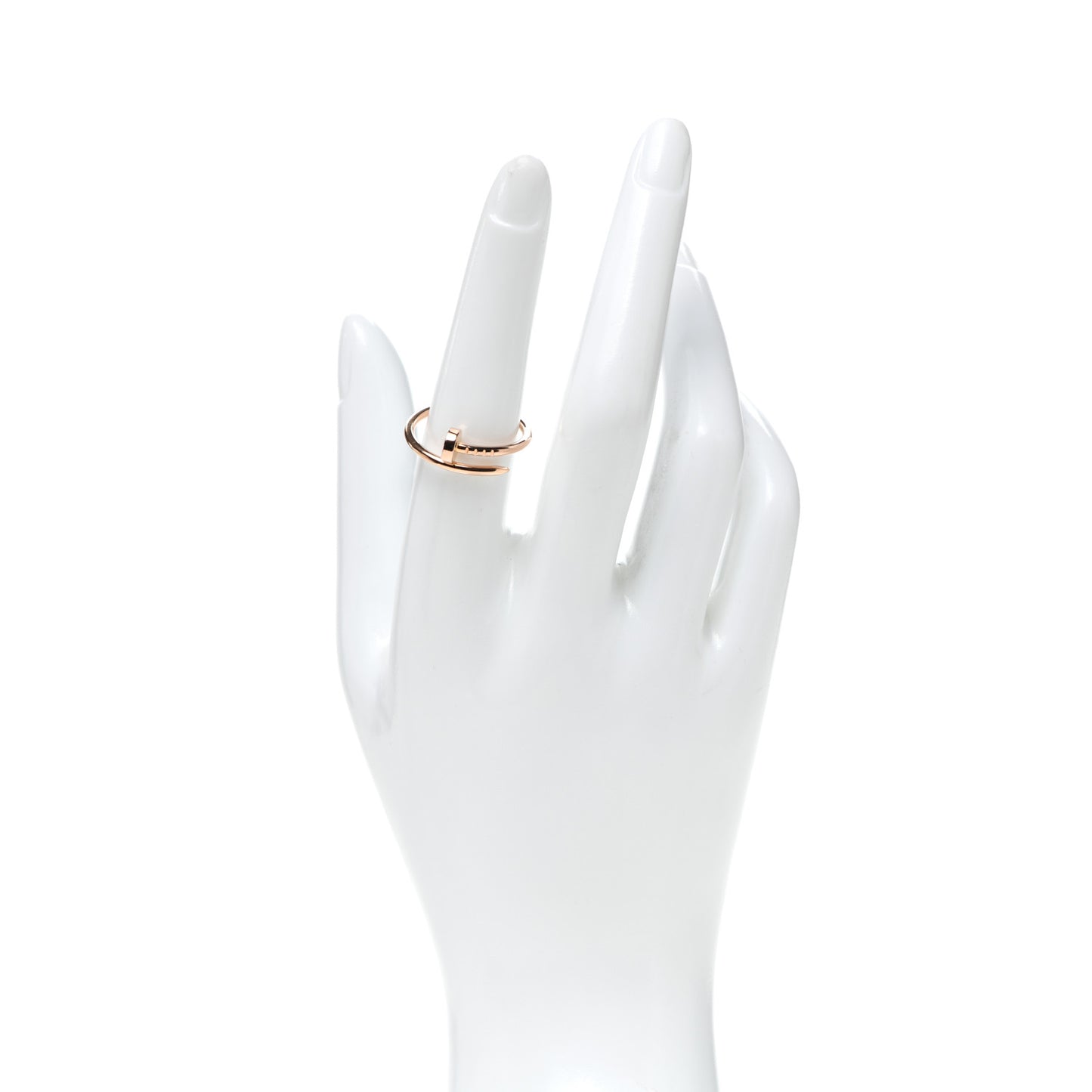 18K Pink Gold Small Juste Un Clou Ring 55 7.25