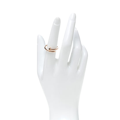 Cartier 18K Pink Gold Small Juste Un Clou Ring 55 7.25 2 of 6