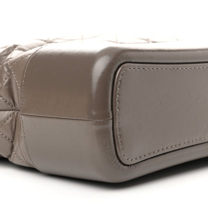 Chanel Aged Calfskin Quilted Medium Gabrielle Hobo Grey 9 of 13