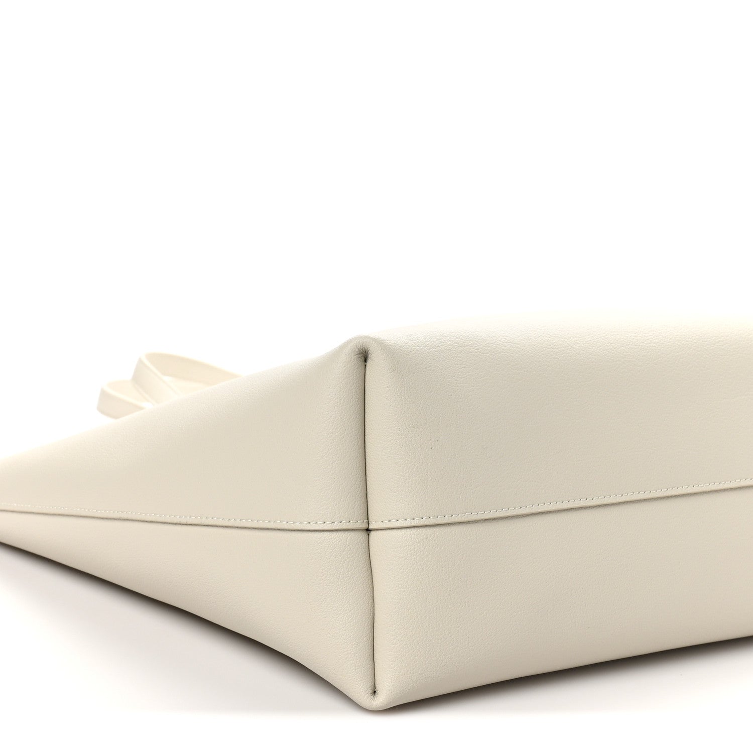 Saint Laurent Calfskin Large Shopping Tote Crema Soft 10 of 11