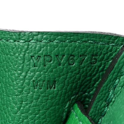 Hermes Togo Birkin 25 Bambou 7 of 9