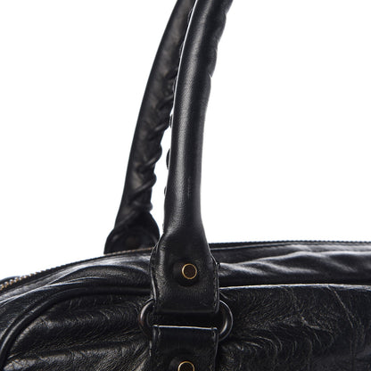 Balenciaga Agneau Classic Hardware Shoulder Bag Black 10 of 13