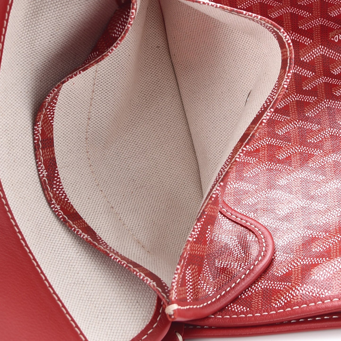 Goyardine Saint Louis PM Red