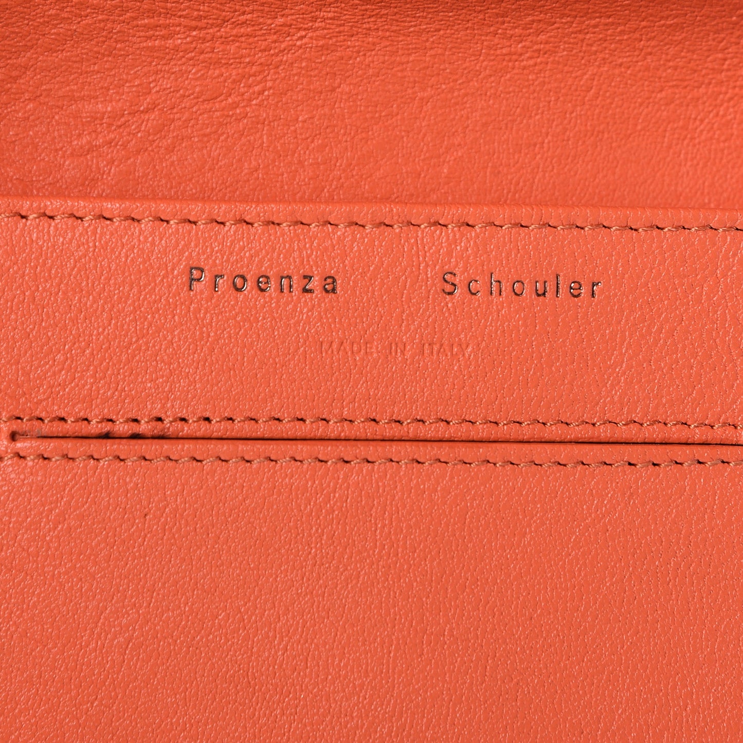 Lambskin PS1 Crossbody Wallet Grapefruit