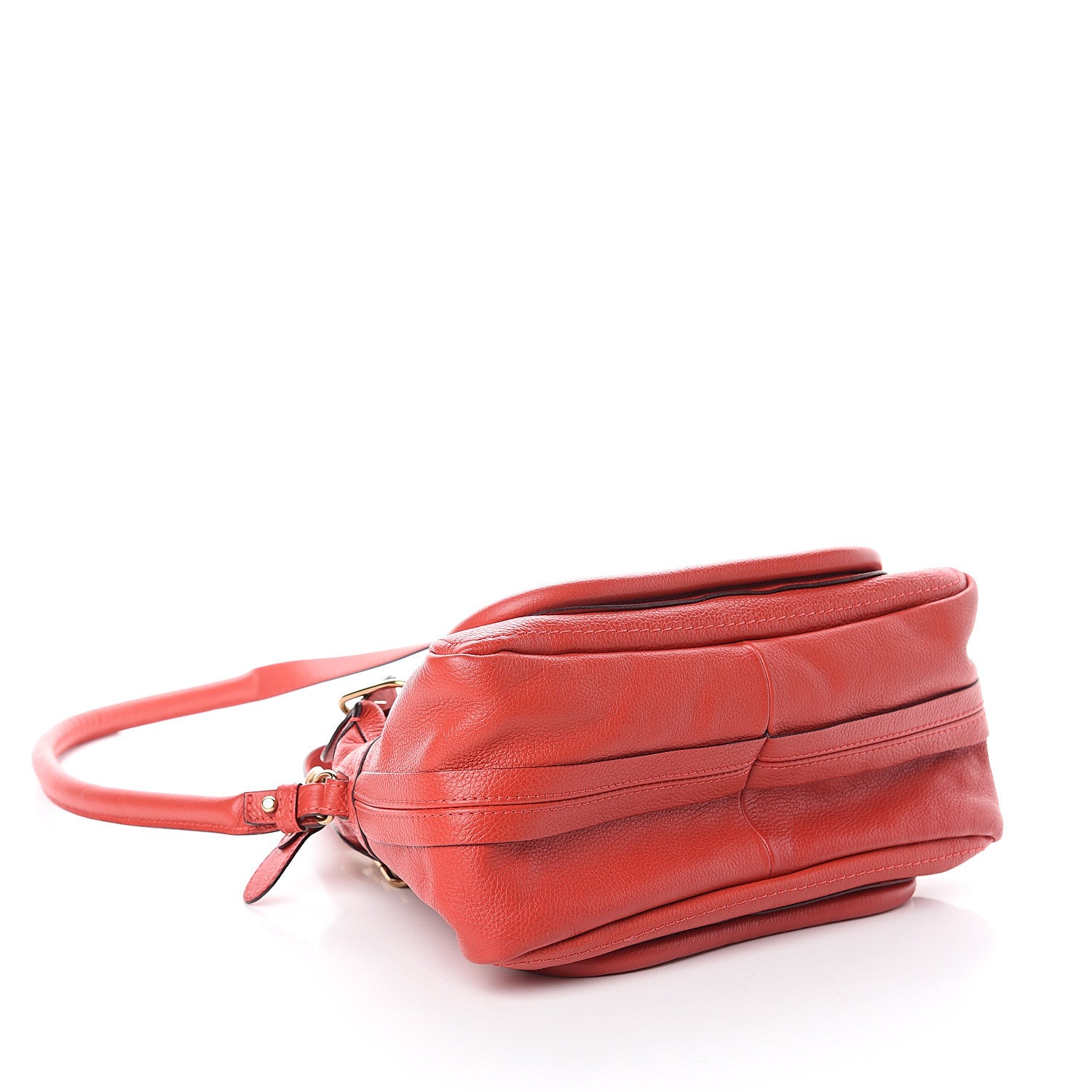 Chloe Calfskin Small Paraty Coral Pop 3 of 8