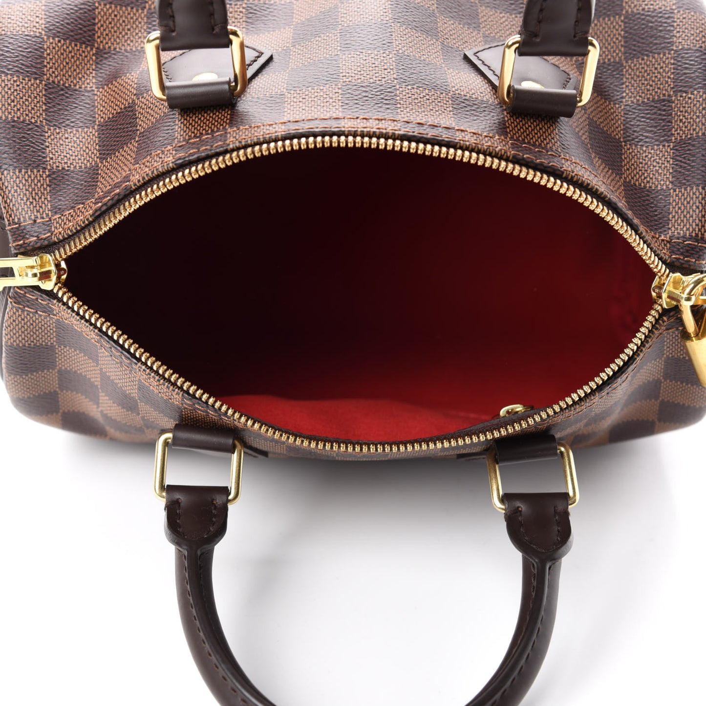 Damier Ebene Speedy Bandouliere 25