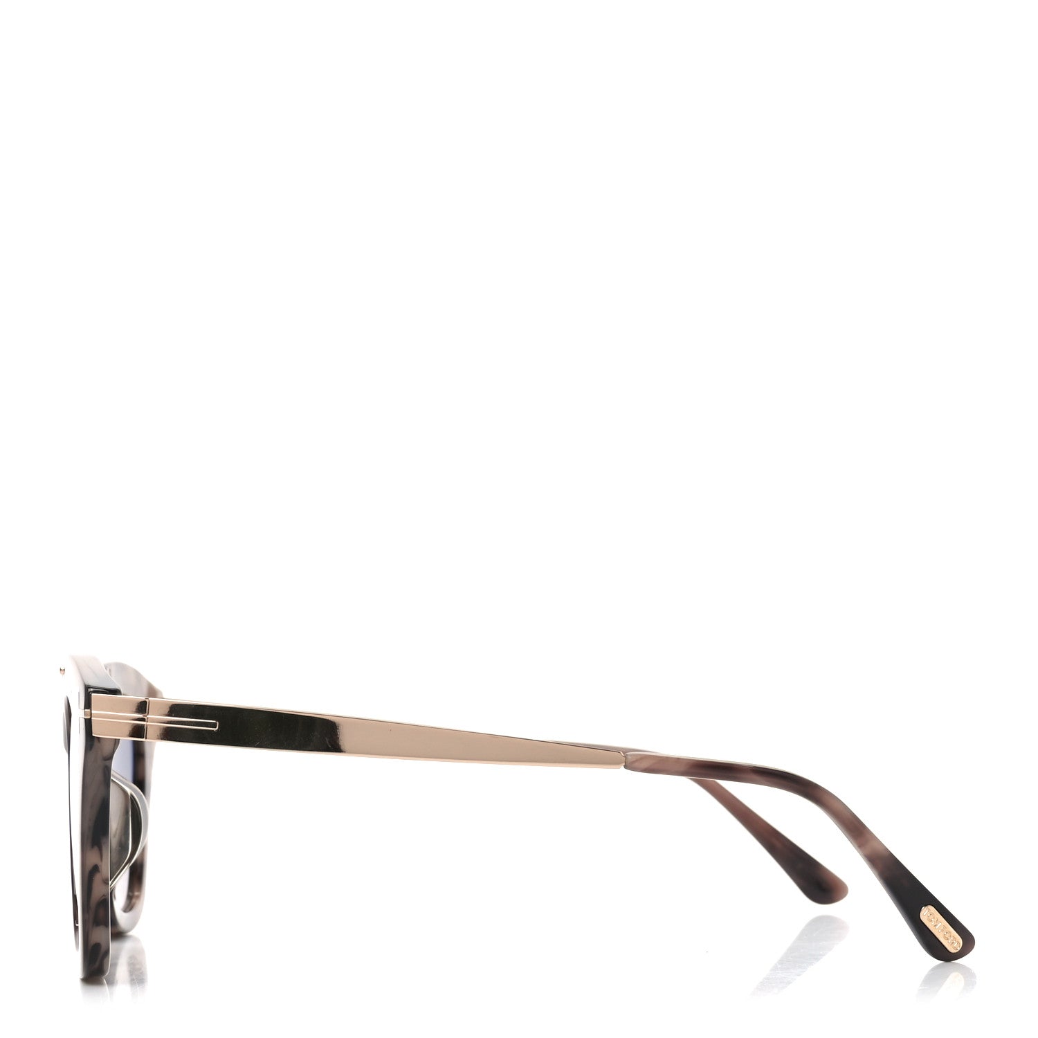 Tom Ford Acetate Anna Sunglasses TF575-F Brown Rose Gold 3 of 7