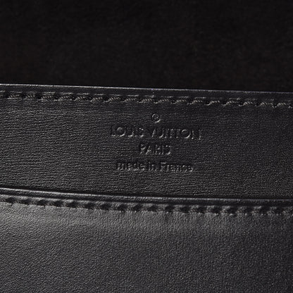 Louis Vuitton Calfskin Chain Louise GM Black 6 of 13