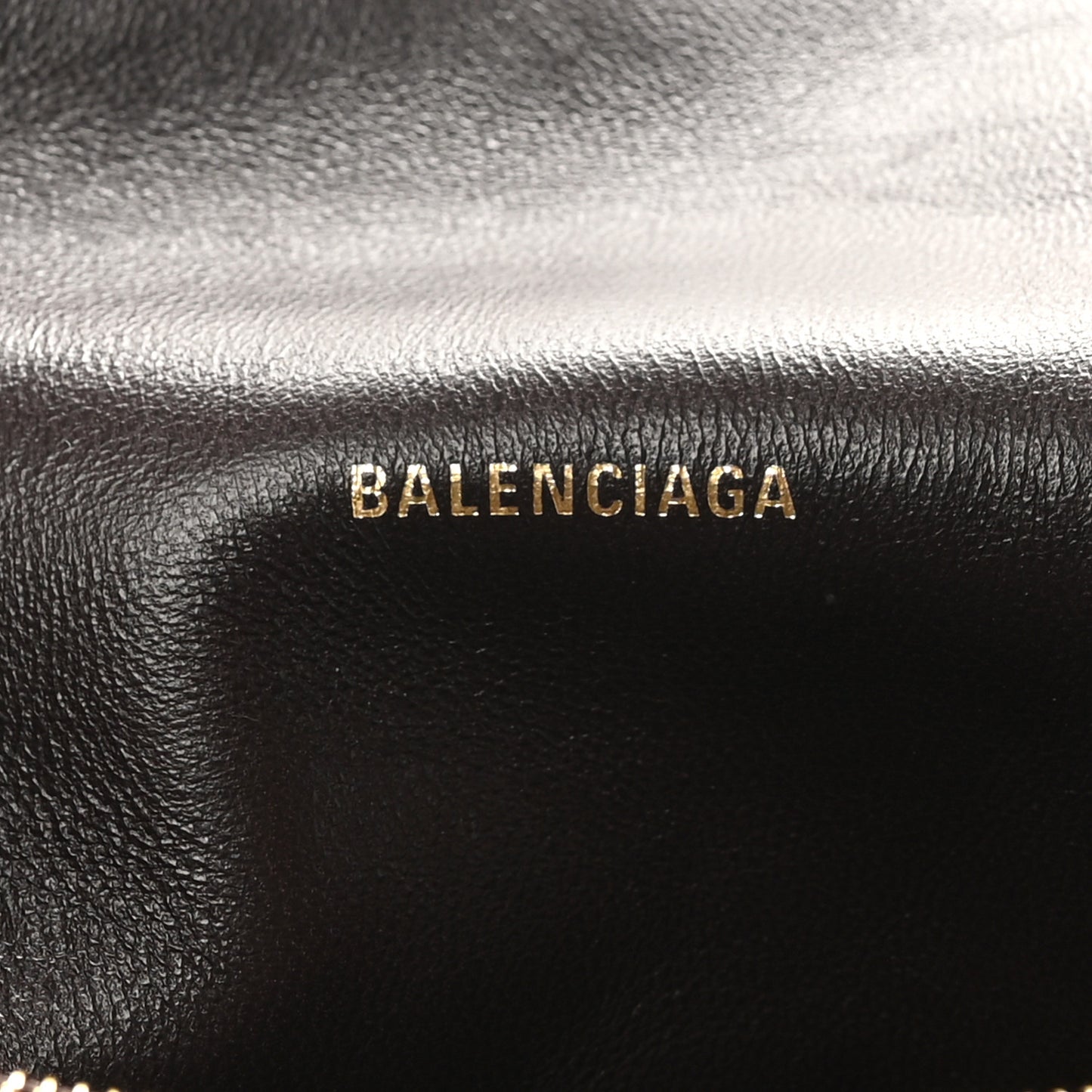 Crushed Calfskin Medium Crush Chain Bag Expresso