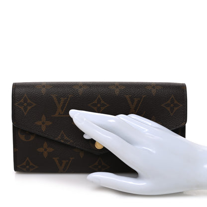 Louis Vuitton Monogram Sarah Wallet NM Fuchsia 2 of 8