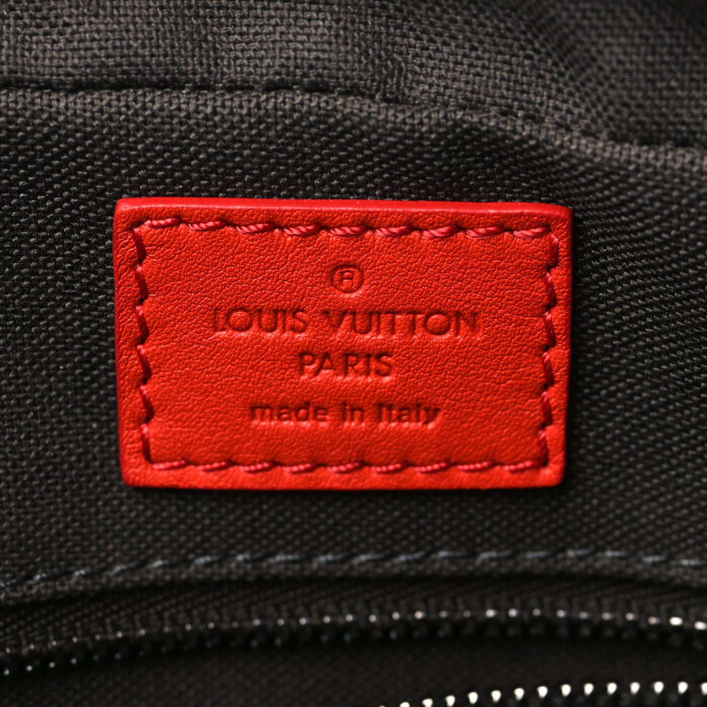 Damier Infini Porte-Documents Voyage Motel Red