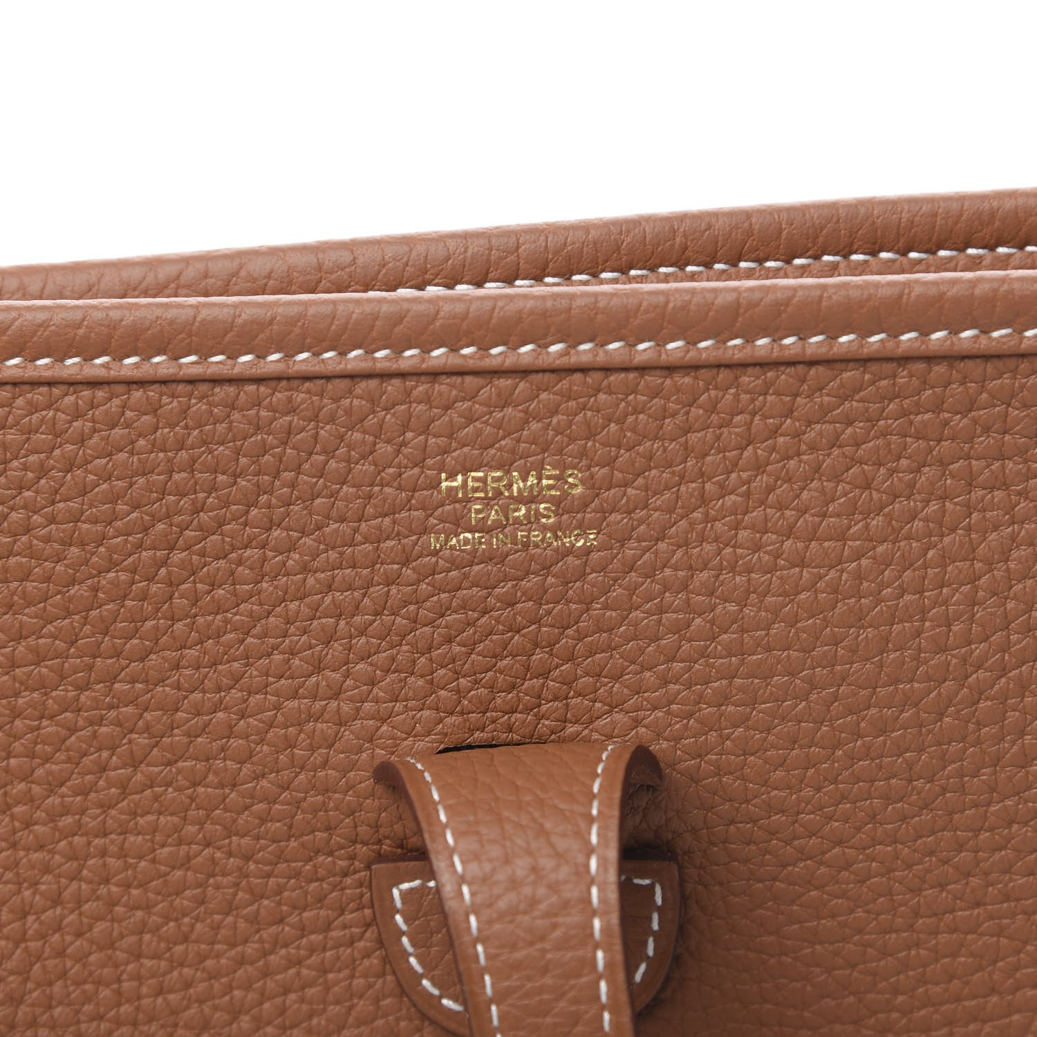 Hermes Togo Evelyne III PM Gold 6 of 11