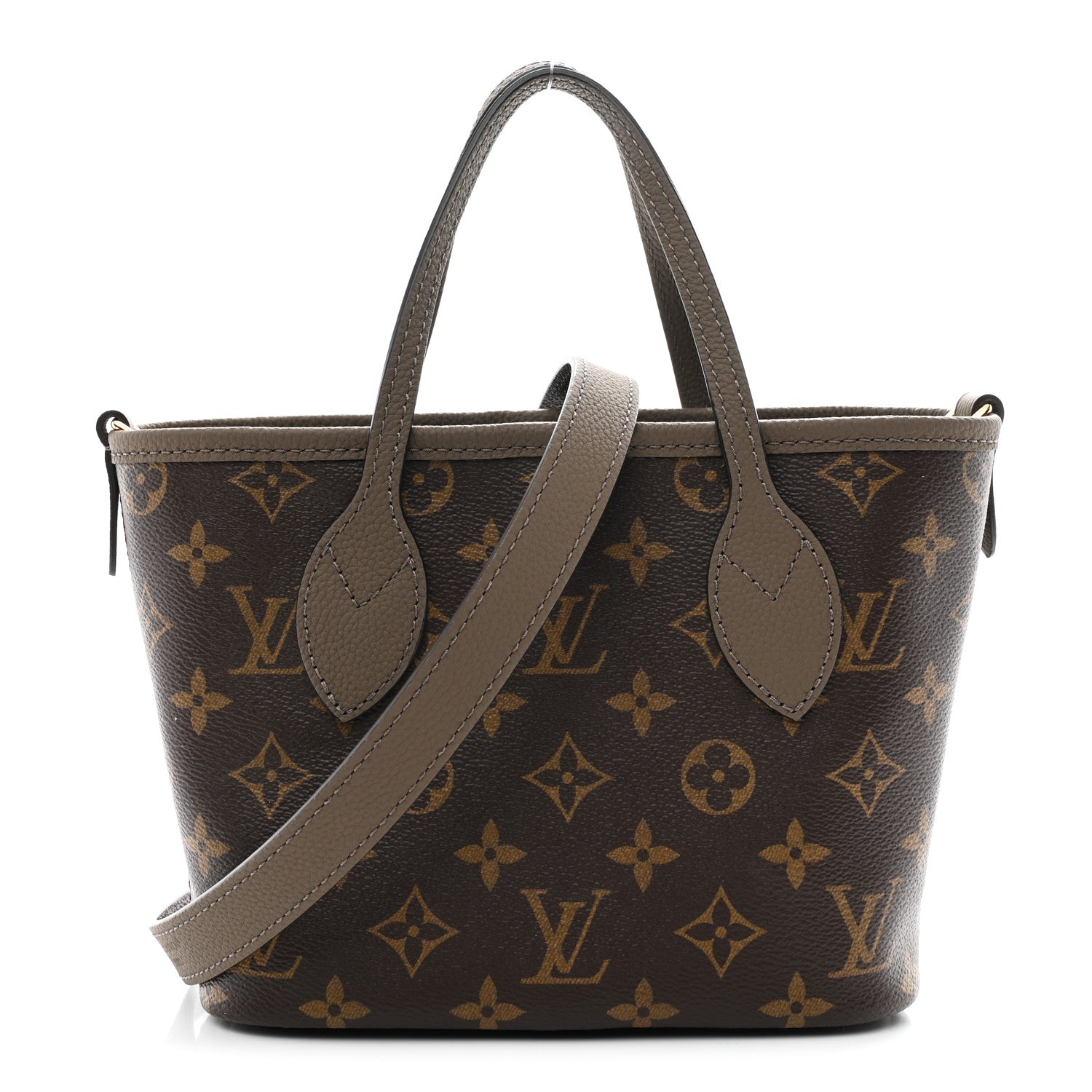 Louis Vuitton Monogram Neverfull Inside Out Bandouliere BB Dark Fango 1 of 19