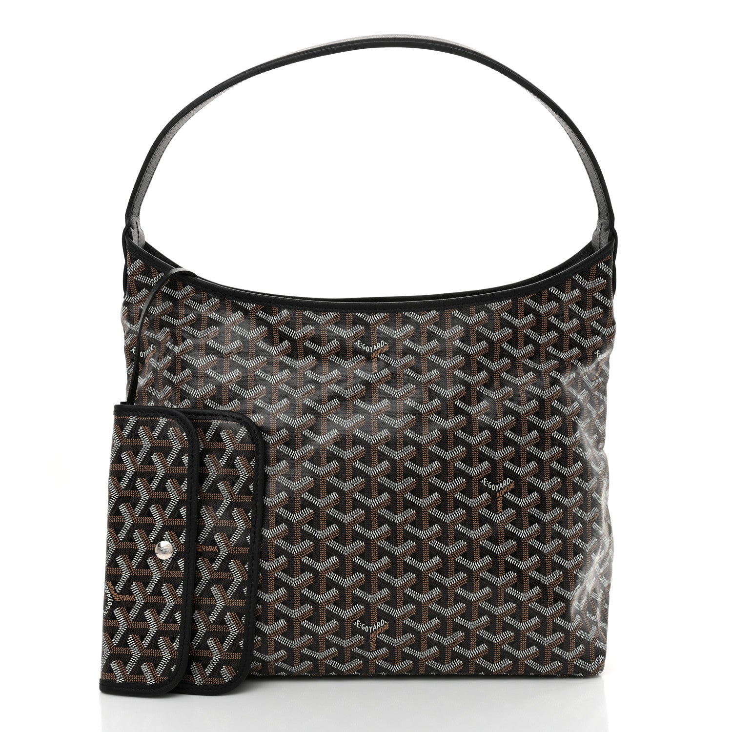 Goyard Goyardine Boheme Hobo Black 3 of 11