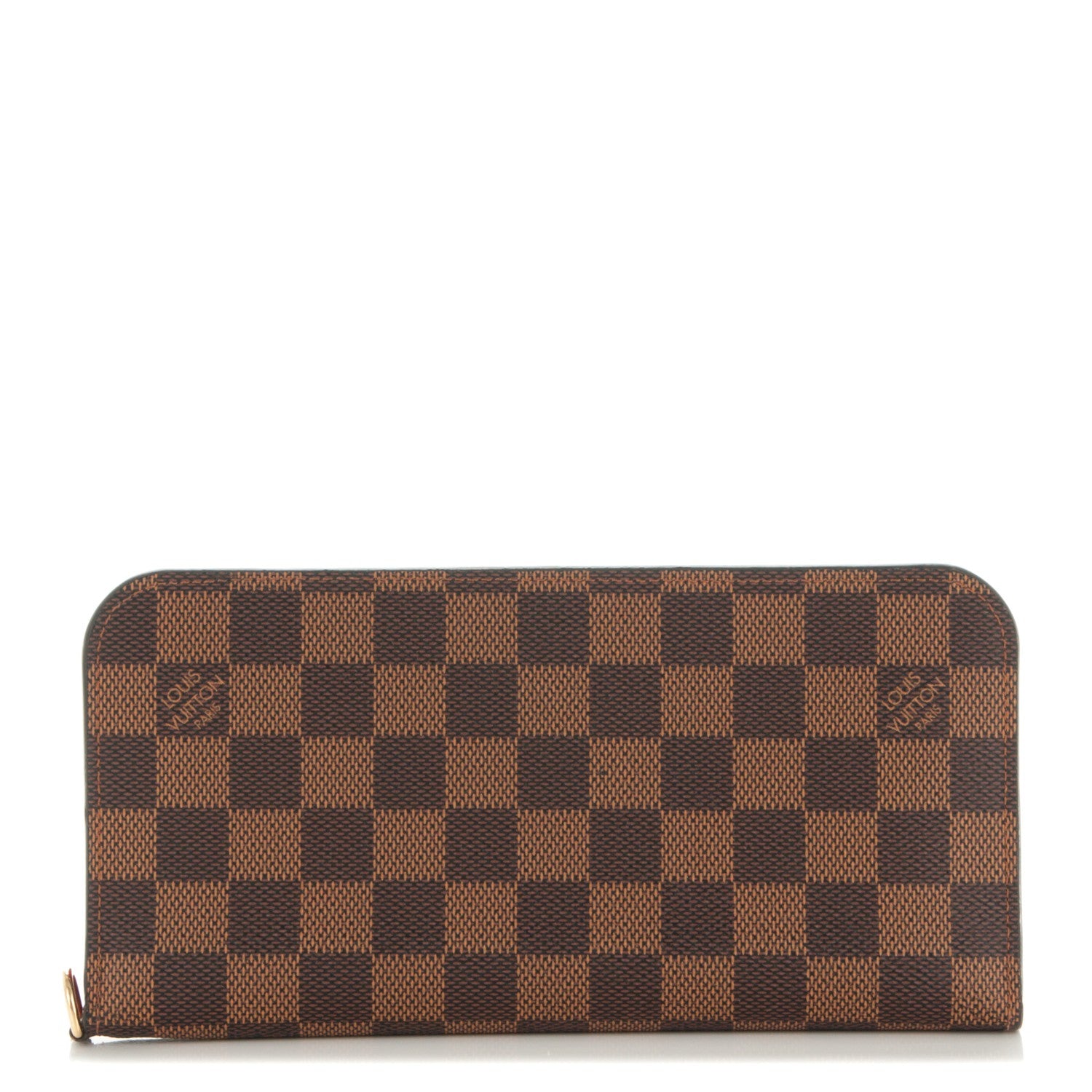 Louis Vuitton Damier Ebene Insolite Wallet Red 1 of 6