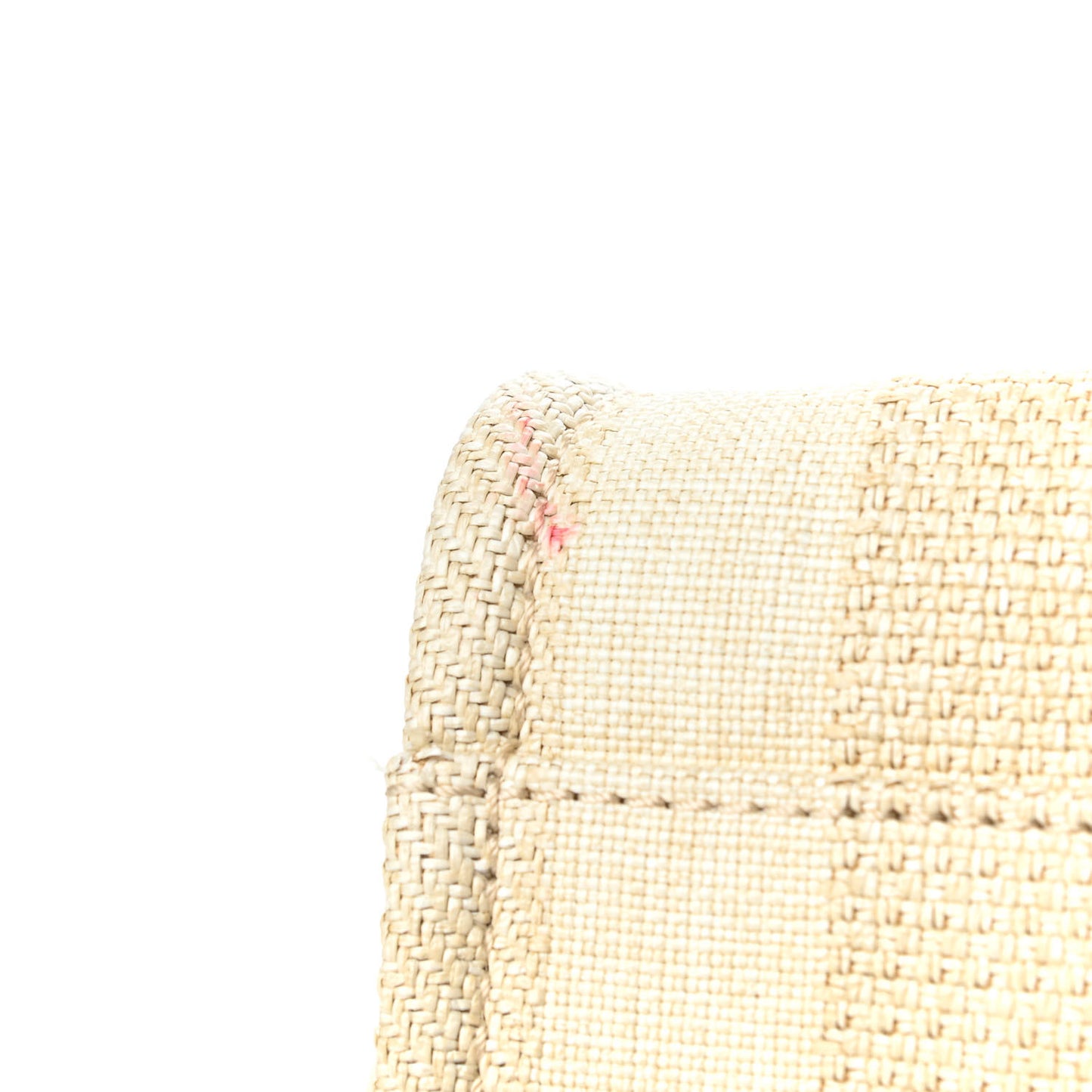Mixed Fibers Striped Medium Deauville Tote Beige