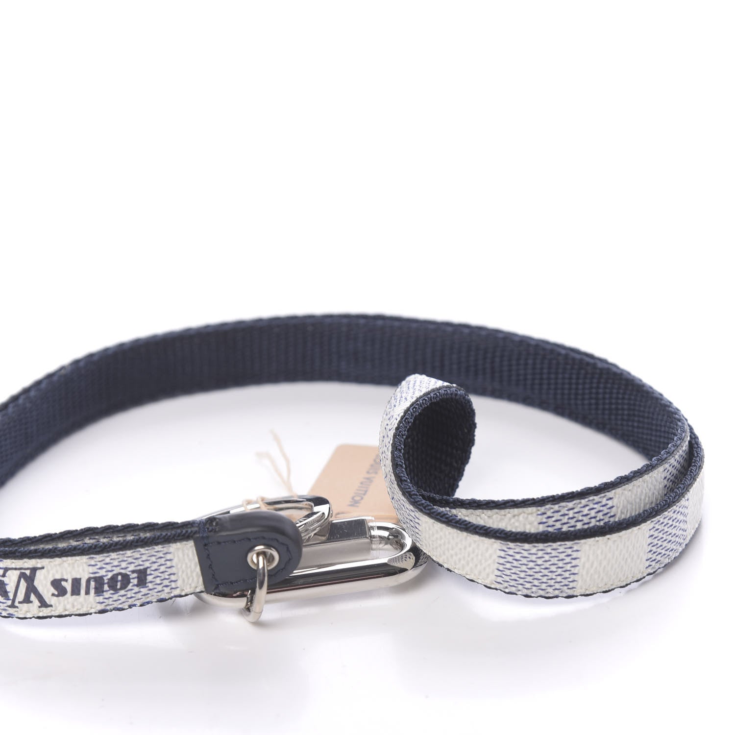 Louis Vuitton Damier Coastline Lanyard Key Holder White 4 of 5