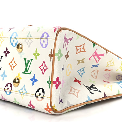 Louis Vuitton Monogram Multicolor Aurelia MM White 8 of 9