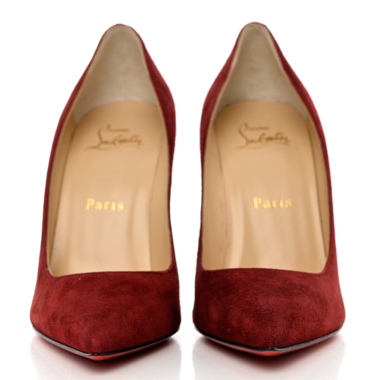 Christian Louboutin Suede So Kate 100 Pumps 37 Red 2 of 11