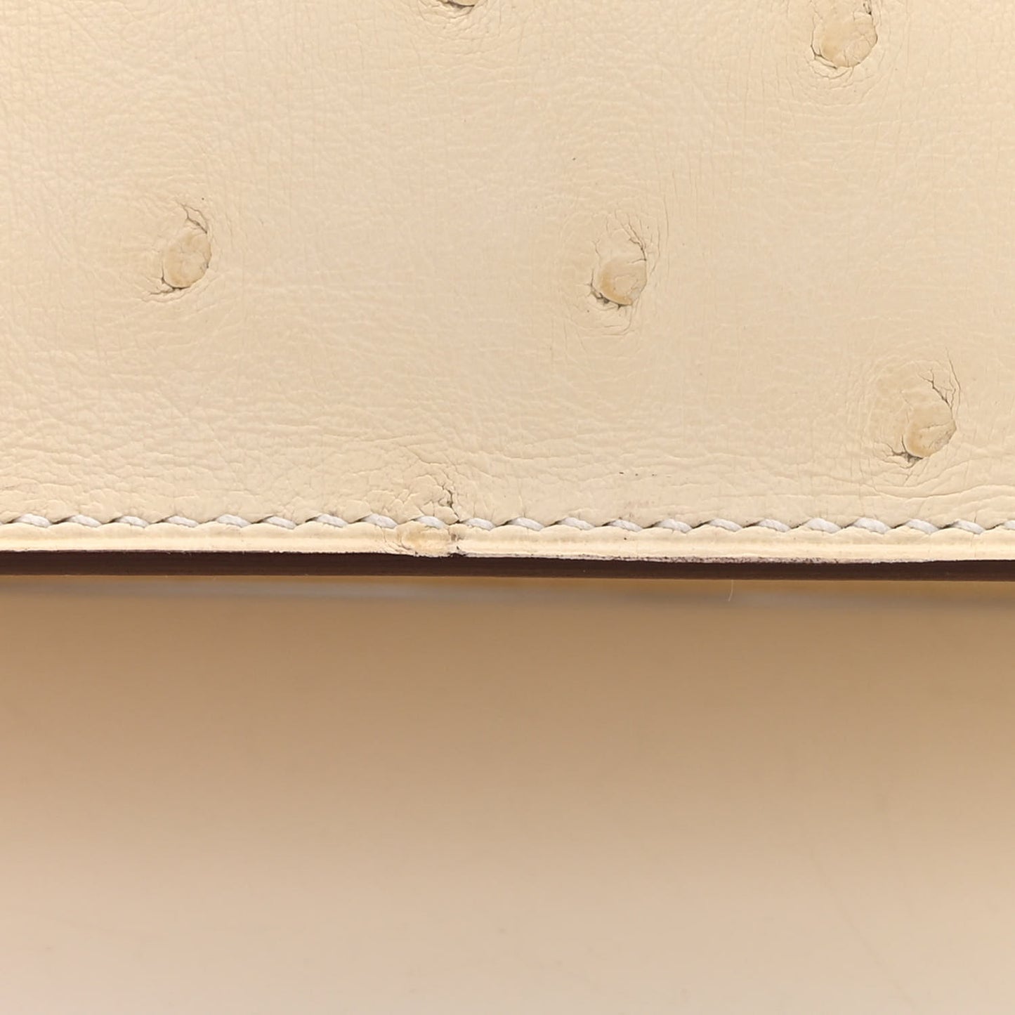 Ostrich Kelly Danse II Belt Bag Nata
