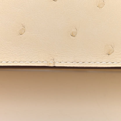 Hermes Ostrich Kelly Danse II Belt Bag Nata 12 of 13