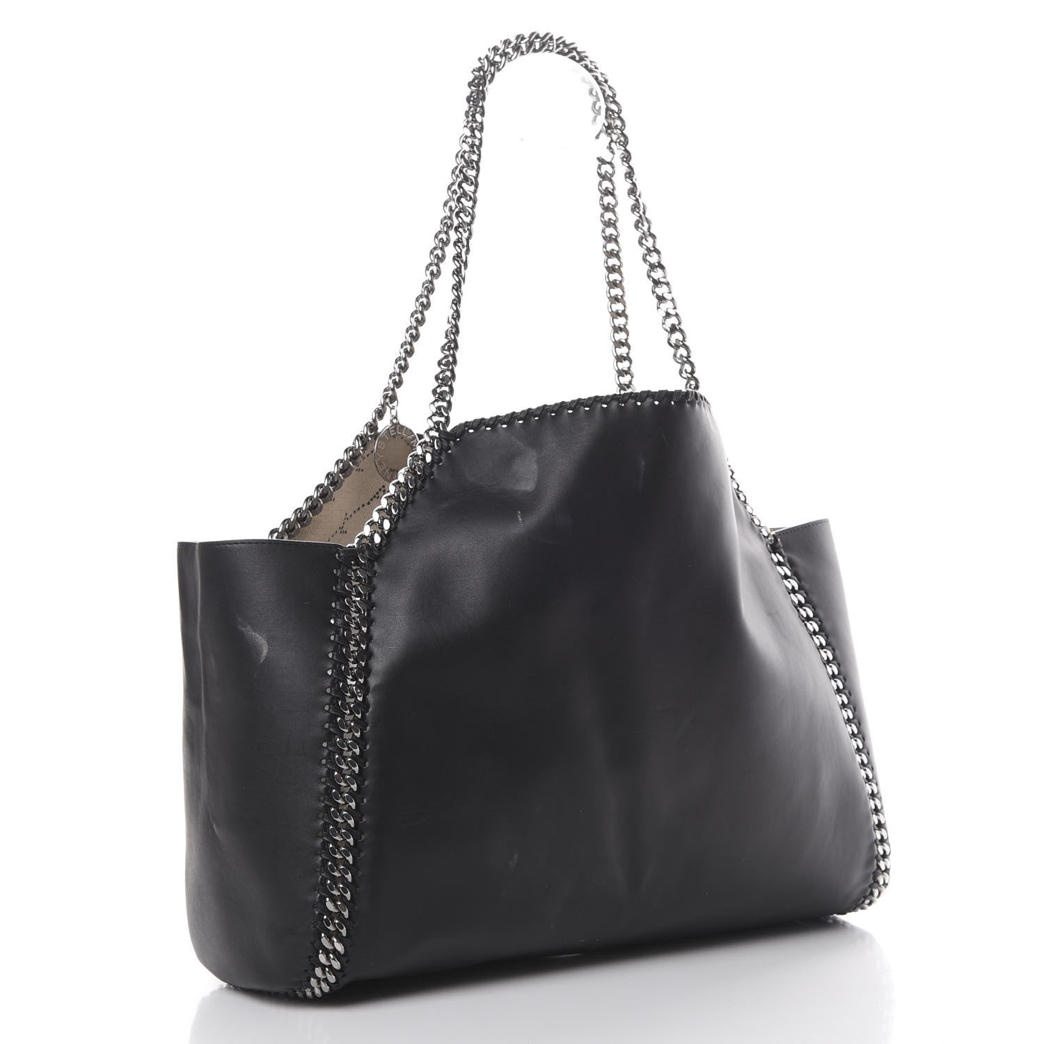 Stella McCartney Canvas Logo Falabella Reversible Tote Sand 5 of 20