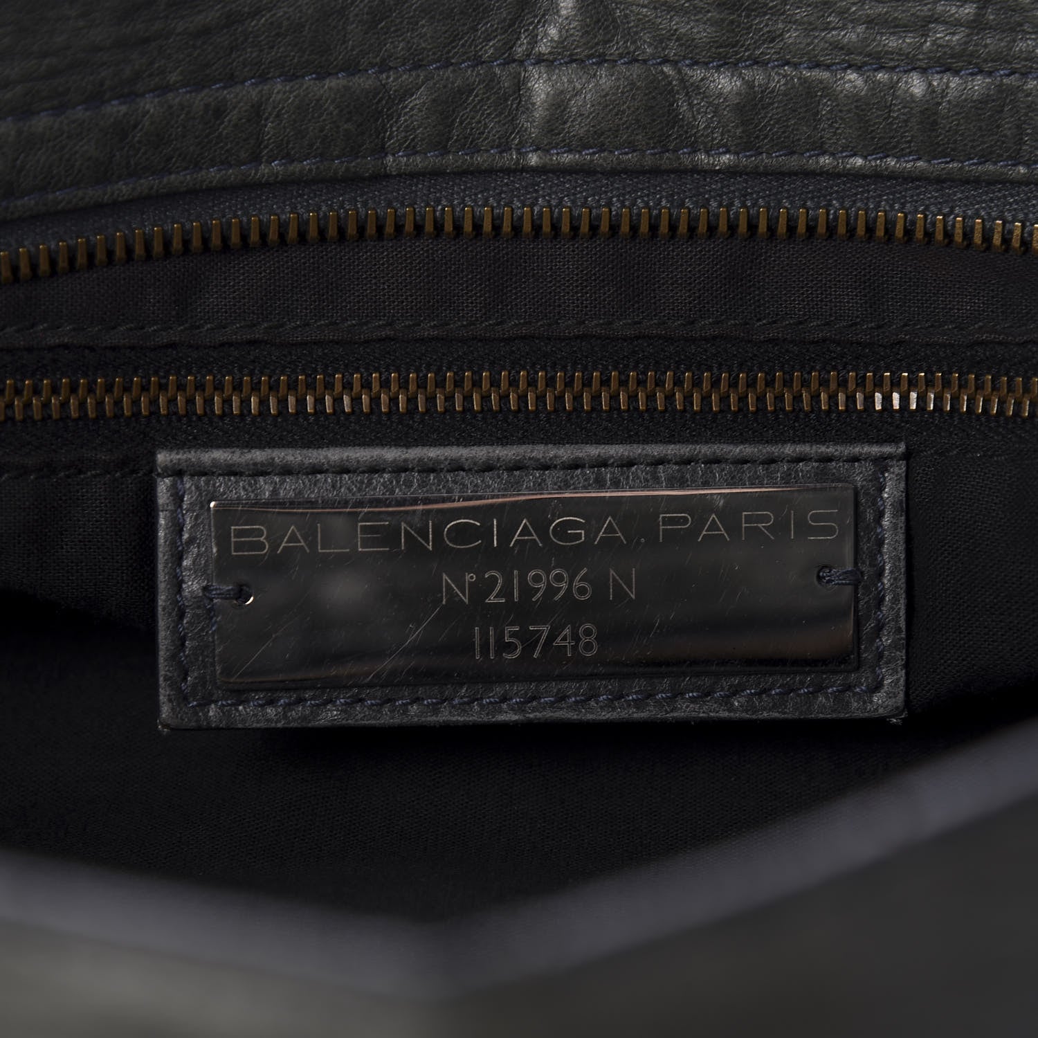 Balenciaga Agneau Classic Hardware City Anthracite 7 of 8