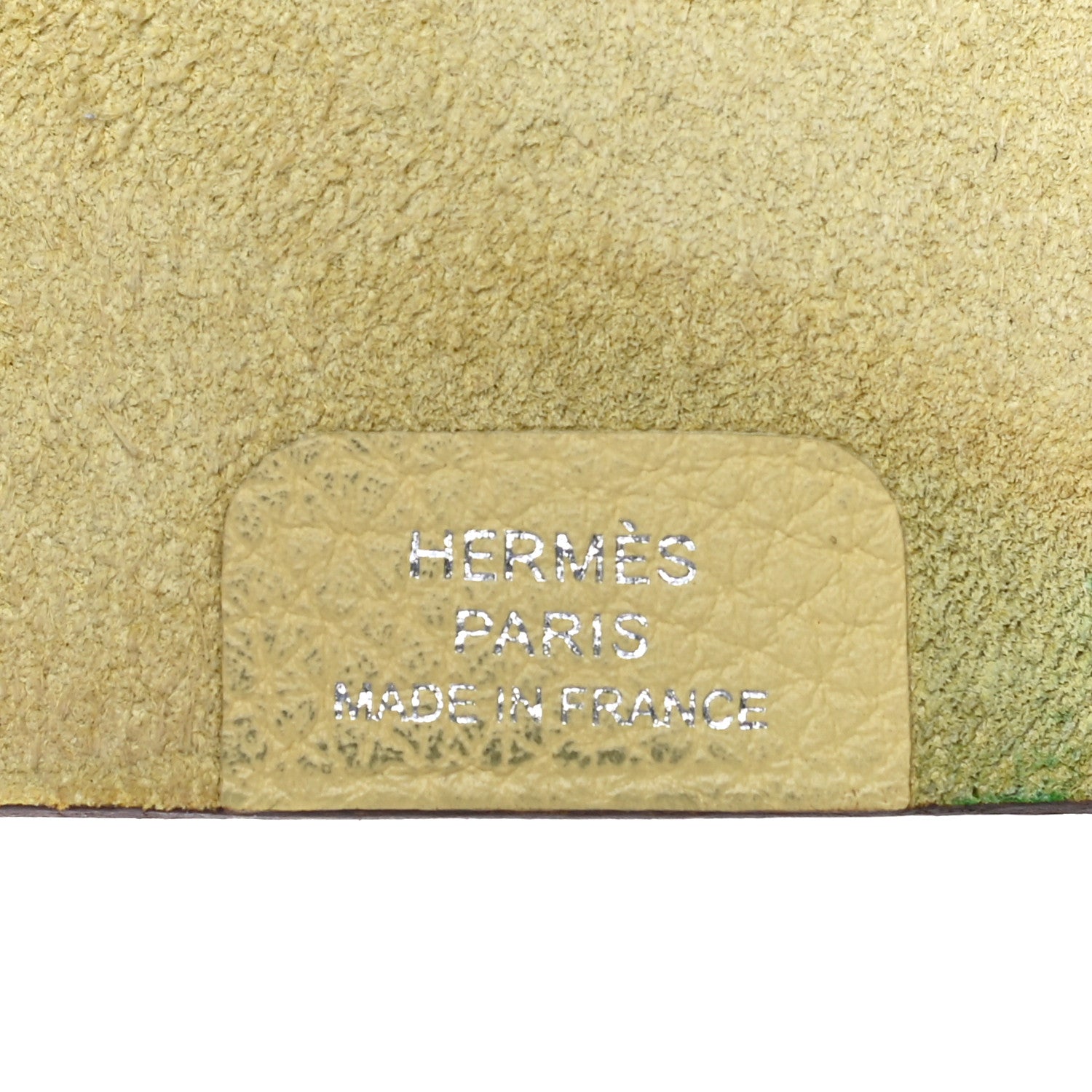 Hermes Togo Ulysse MM Agenda Cover Jaune Poussin 6 of 16