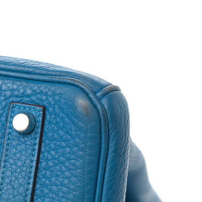 Hermes Togo Birkin 35 Bleu Azteque 11 of 29