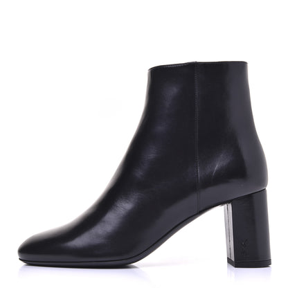 Saint Laurent Nappa Loulou Ankle Zip Boot 39 Black 1 of 14