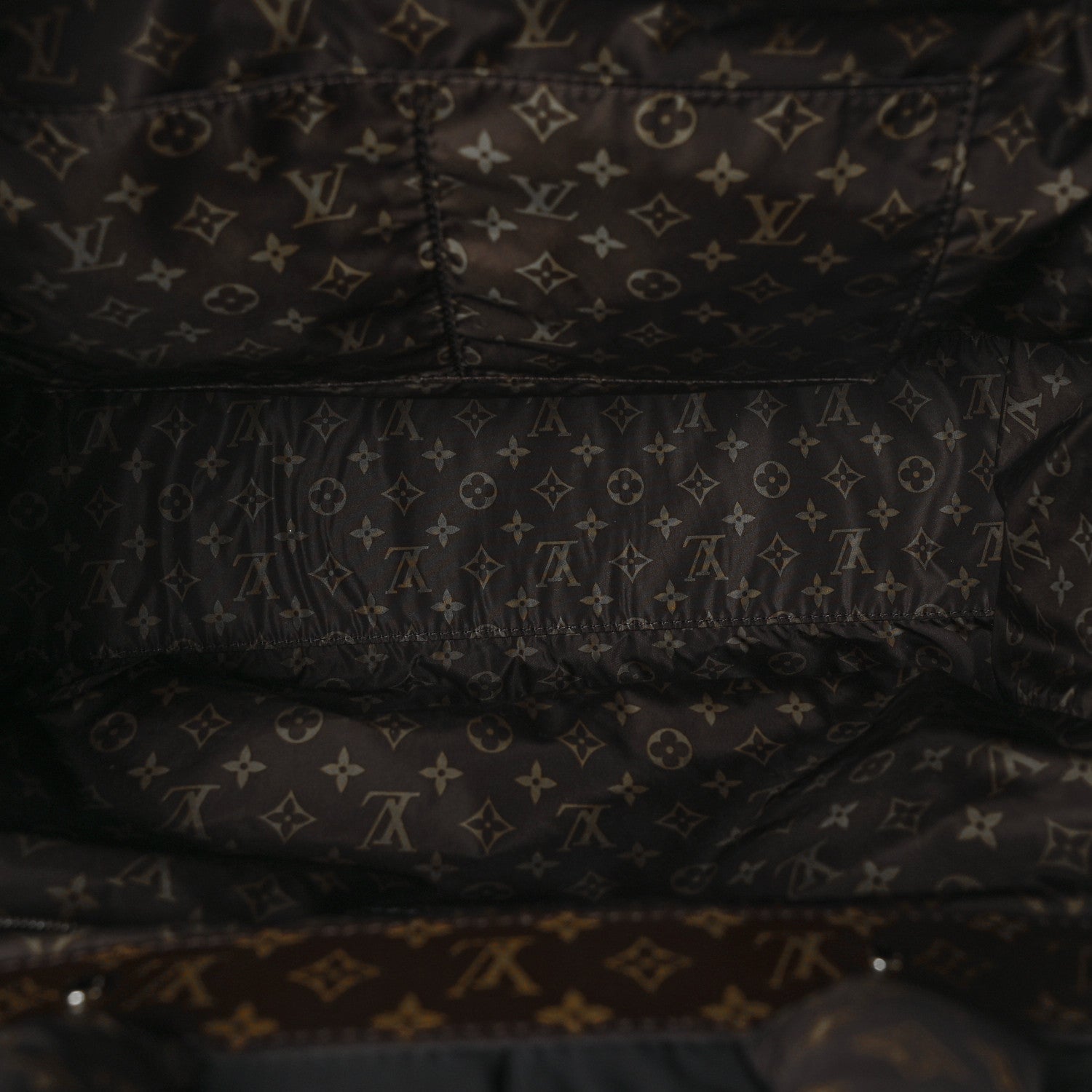 Louis Vuitton Econyl Monogram Pillow Giant Onthego MM Black 5 of 8
