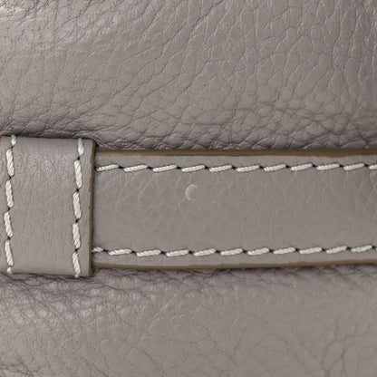 Chloe Grained Calfskin Small Marcie Saddle Bag Cashmere Grey 12 of 12