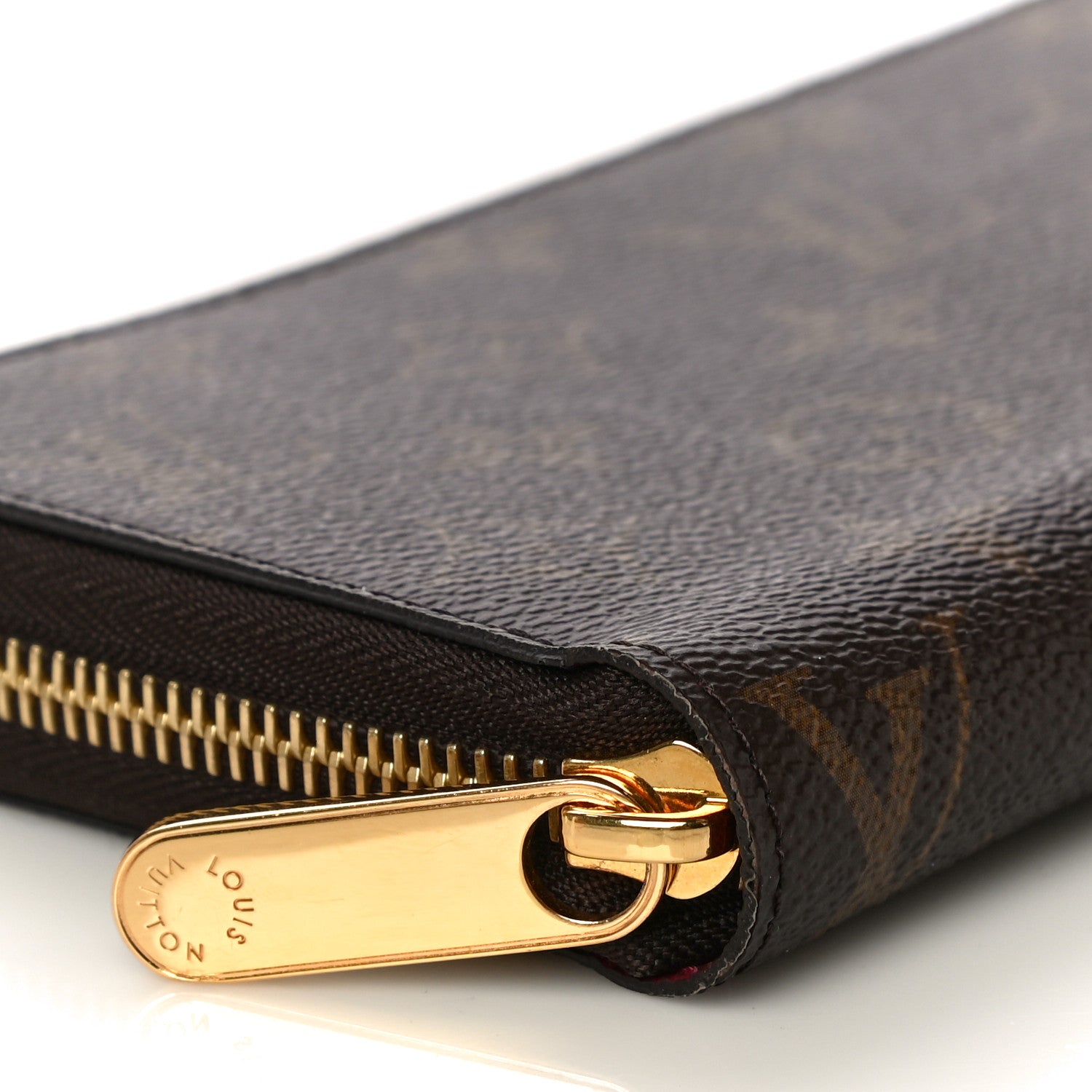 Louis Vuitton Monogram Zippy Wallet Fuchsia 8 of 10