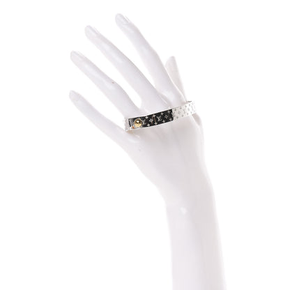 Louis Vuitton Palladium Monogram Nanogram Cuff M 2 of 6