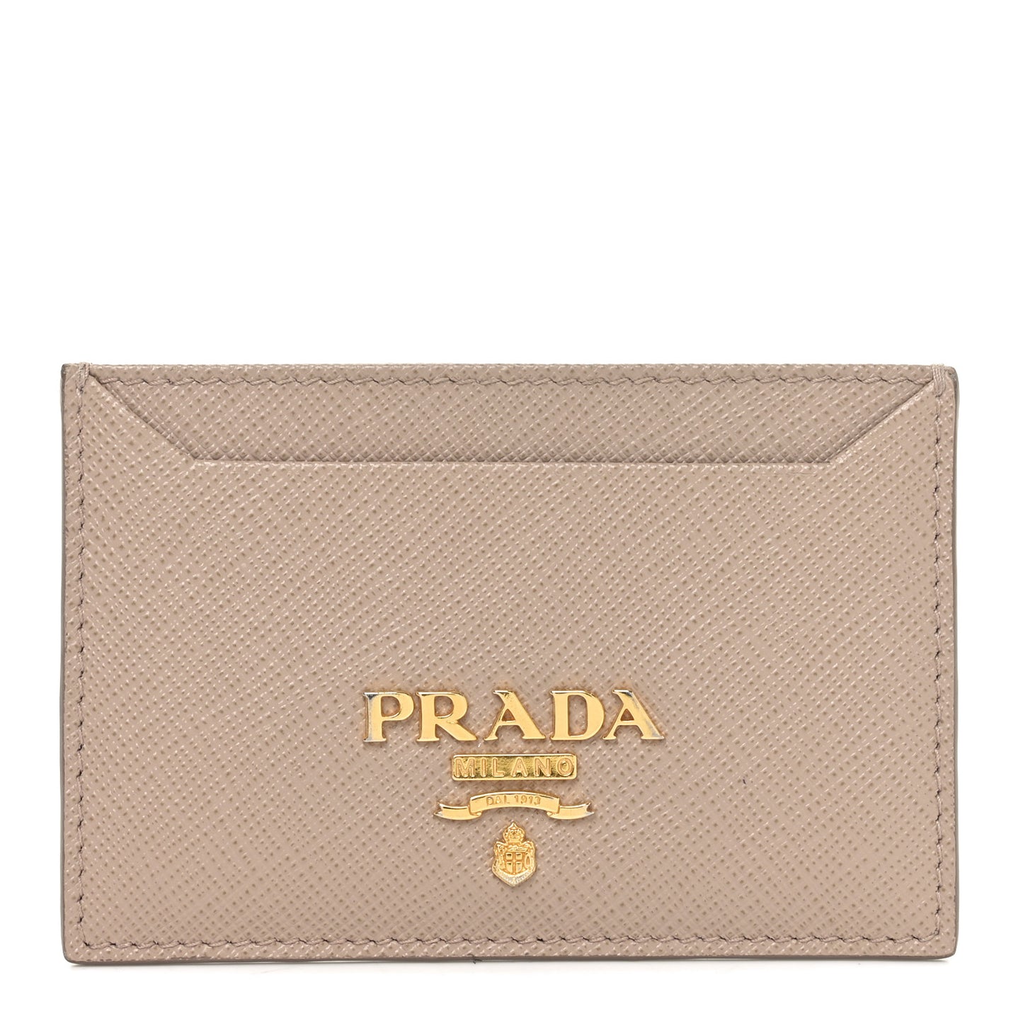 Saffiano Card Case Cipria