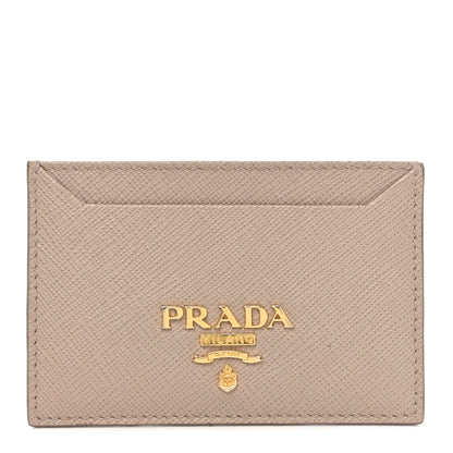 Prada Saffiano Card Case Cipria 1 of 6