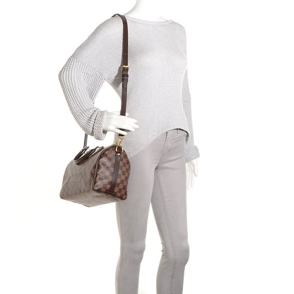 Louis Vuitton Damier Ebene Speedy Bandouliere 25 3 of 8