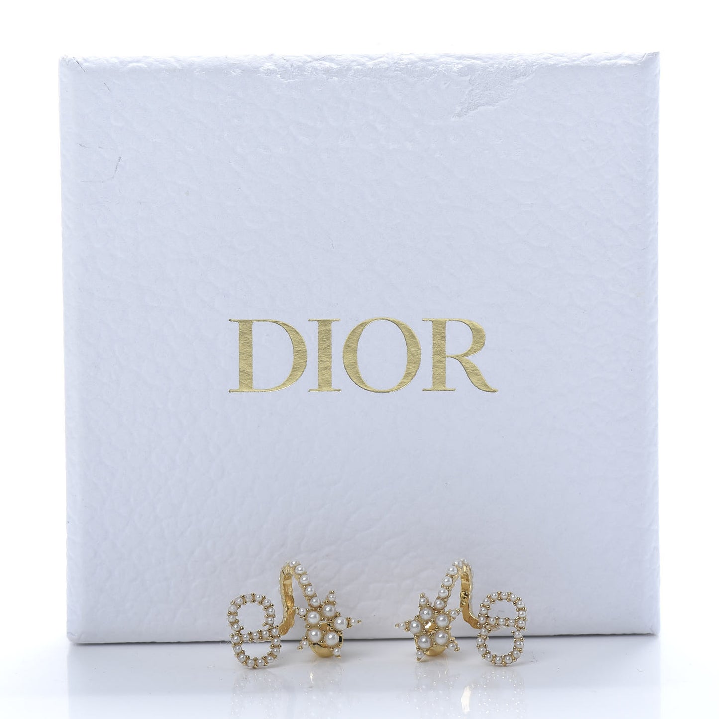 Crystal Clair D Lune Wrap Around Earrings Gold