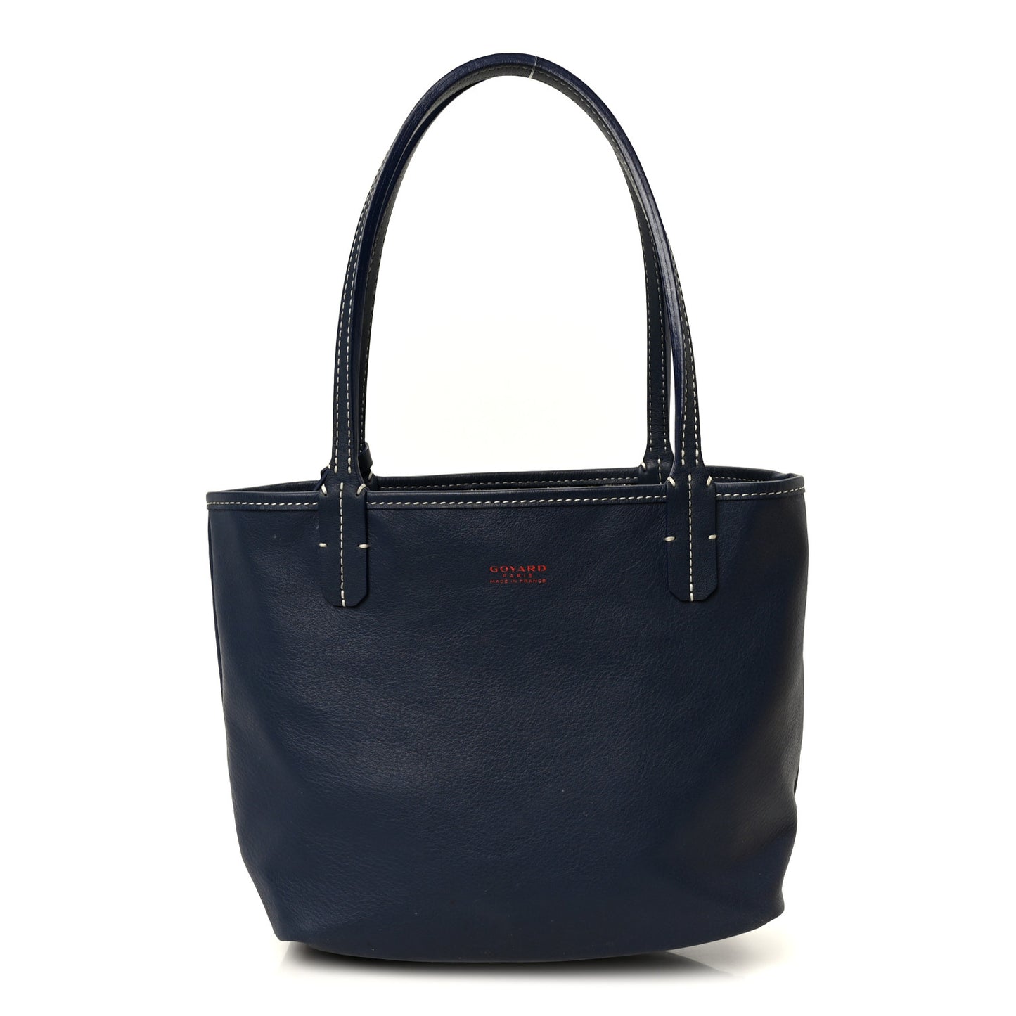 Goyardine Reversible Mini Anjou Navy