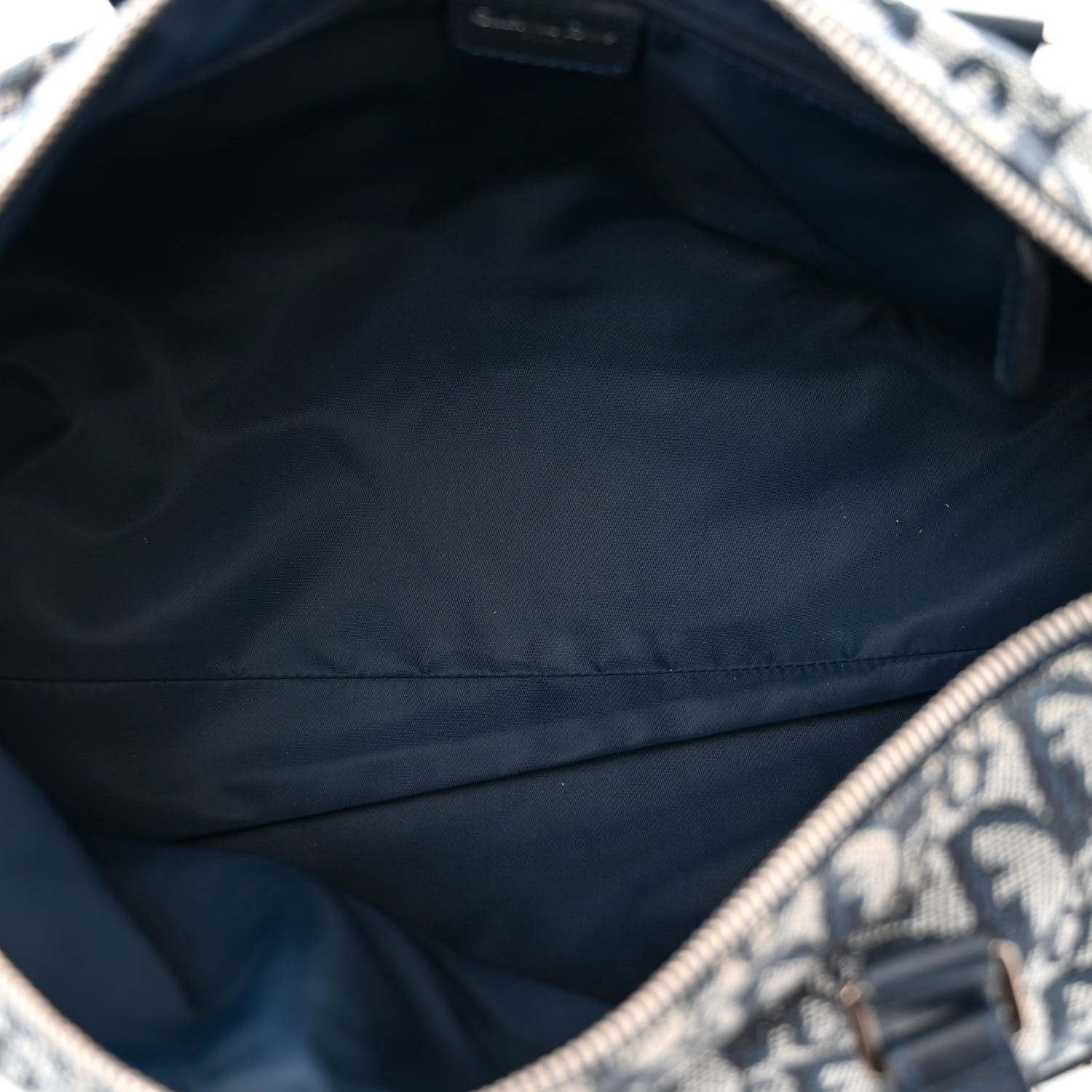 Christian Dior Denim Monogram Charms Shoulder Bag Blue 5 of 12