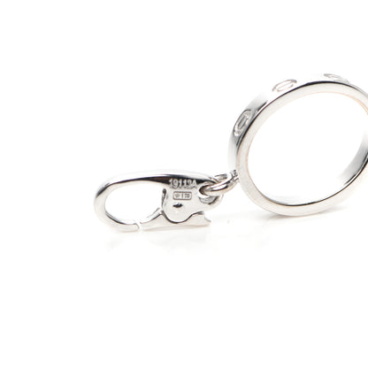 Cartier 18K White Gold LOVE Ring Charm 4 of 4