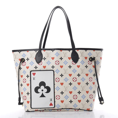 Louis Vuitton Game On Neverfull MM White 3 of 12