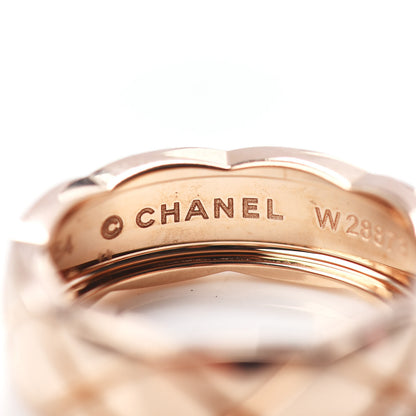 Chanel 18K Beige Gold Small Coco Crush Ring 54 7 4 of 6